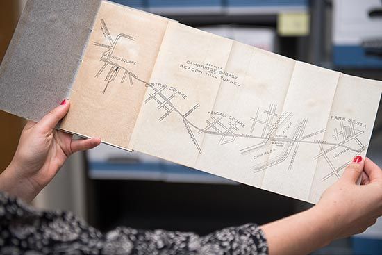 Time Capsule MBTA Map