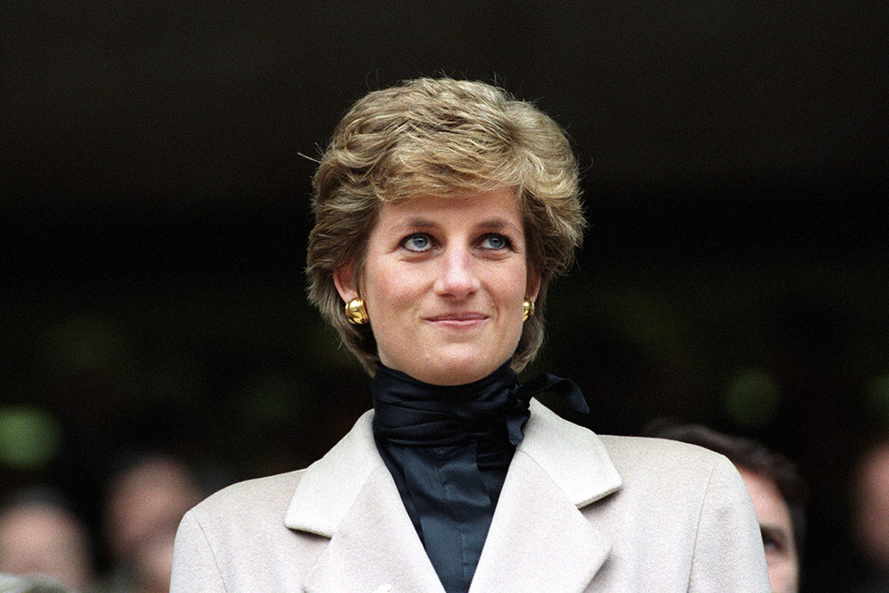 Princess Diana bemused smile