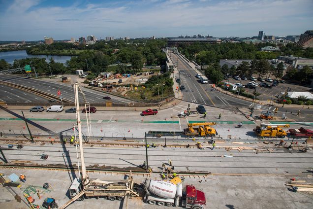 Comm Ave construction