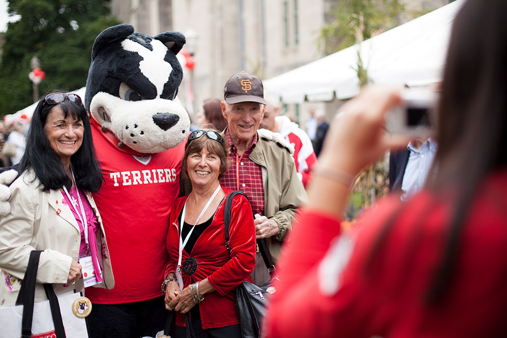 Rhett Terrier, Boston University, BU, Alumni Weekend, Taste of BU