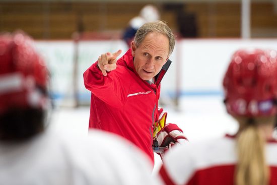 Brian Durocher (SED’78), begins his 13th season as head coach