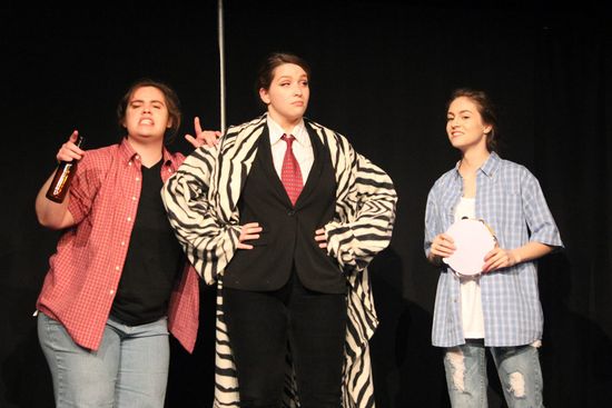 A scene from the BUSS spring 2017 production of Shakespeare’s comedy Twelfth Night.