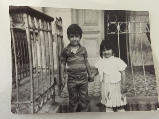 Author Dariel Suarez as a boy in Cuba