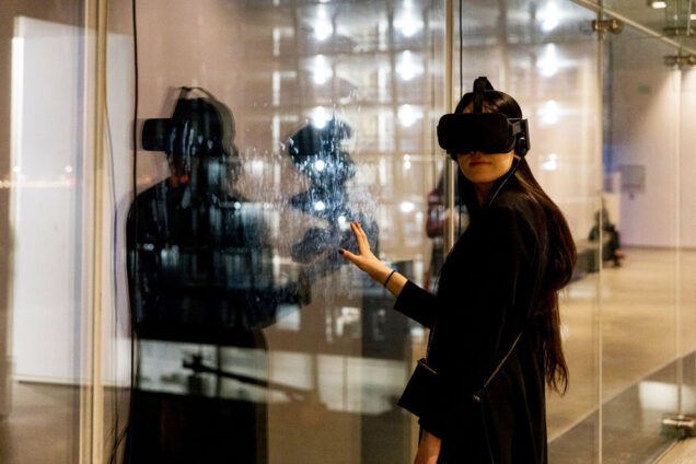 The theme of the First Friday event at the Institute of Contemporary Art is virtual reality