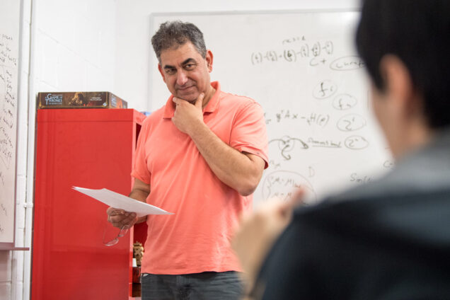 Ran Canetti, a CAS professor of computer science, has won one of the top awards in cryptography. Photo by Cydney Scott