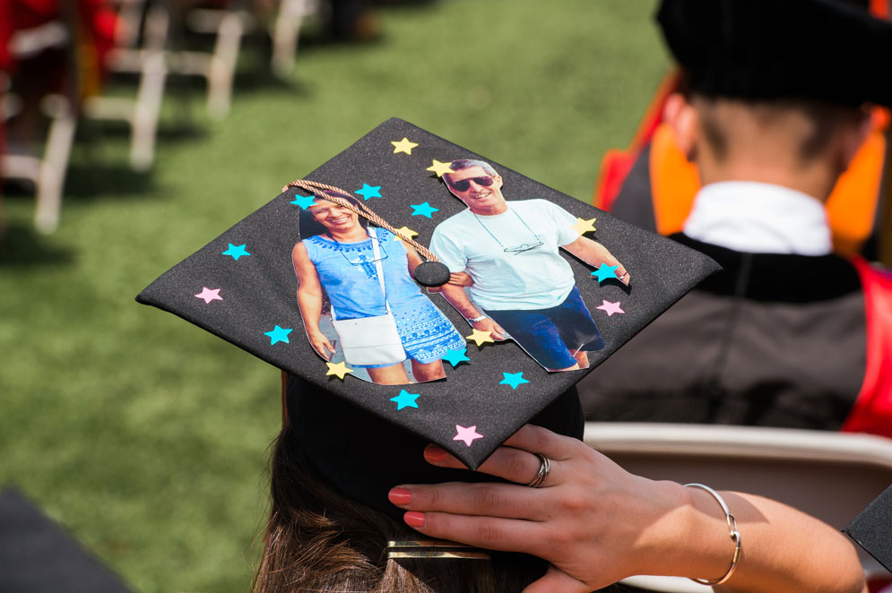 Graduation Cap Designs from Commencement 2018, BU Today