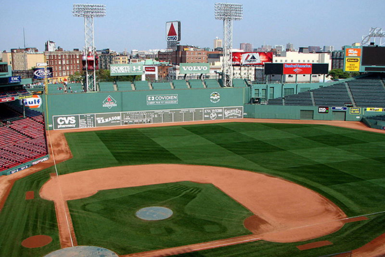 Fenway Park, historic home of the Boston Red Sox