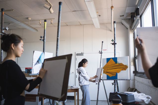 Intro to Painting class