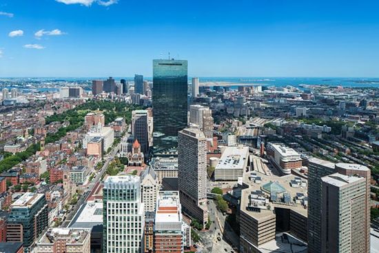 Prudential tower skywalk