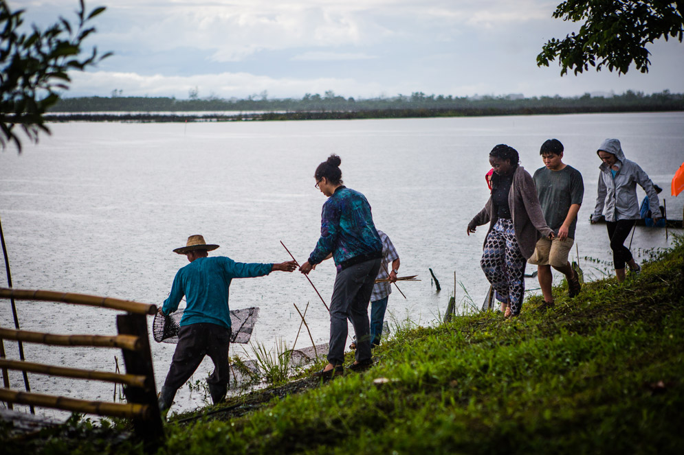 Learning how to fish in Thailand