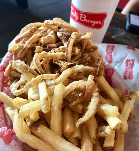 tasty burger 50/50