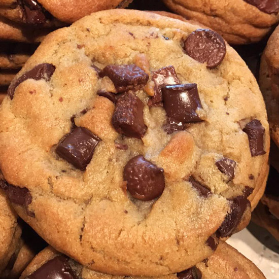 TCHO chocolate chip cookie