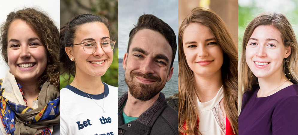 Portraits of BU’s Initiative on Cities 2018 summer fellows