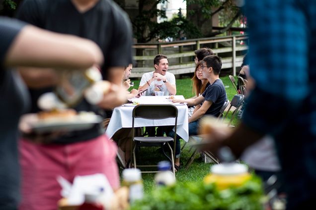 National Postdoc Appreciation Week cook-out
