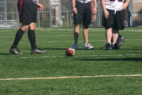 flag football players