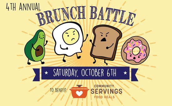 A poster for the 4th Annual Brunch Battle