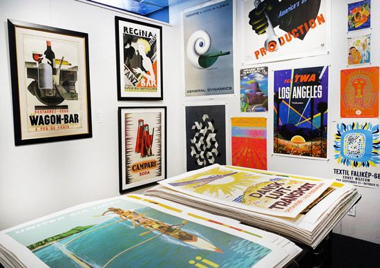 Posters at the SOWA International Poster Gallery