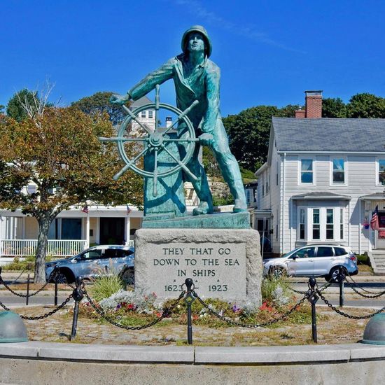 A statue in Gloucester