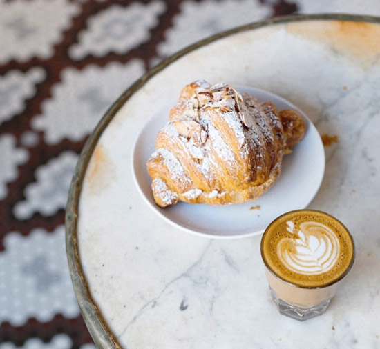 Almond croissant