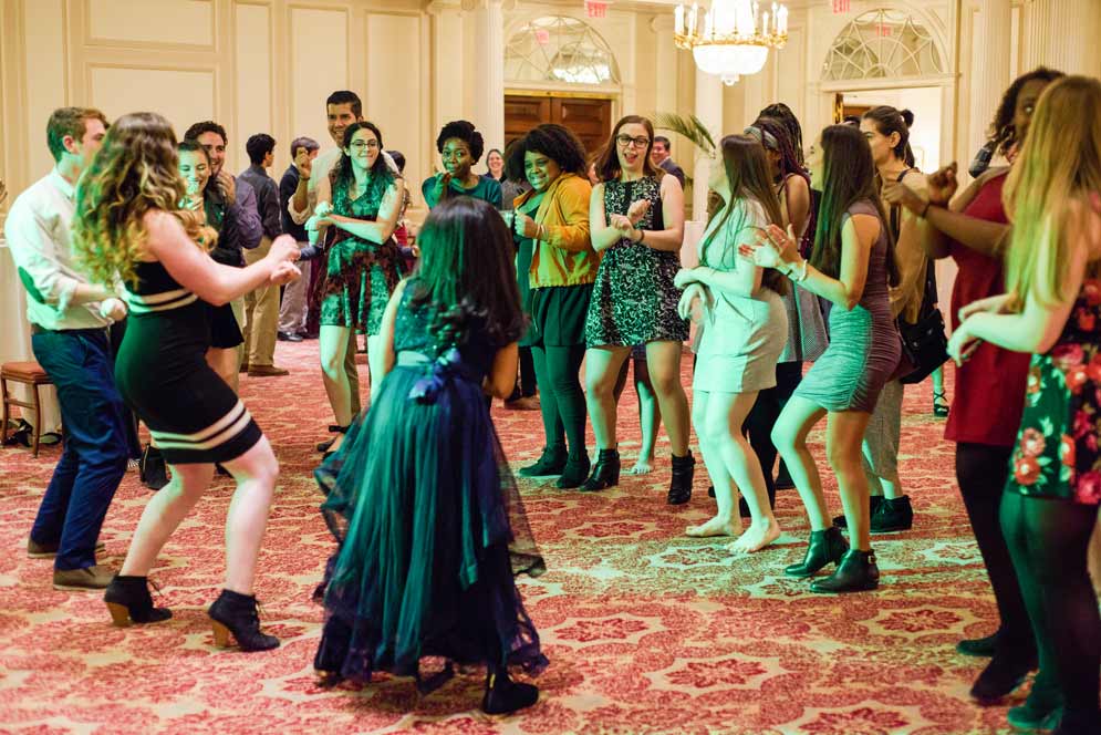 Students dance at the annual ASL Ball 