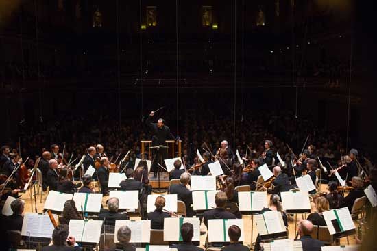 Andris Nelsons conducts the Boston symphony 