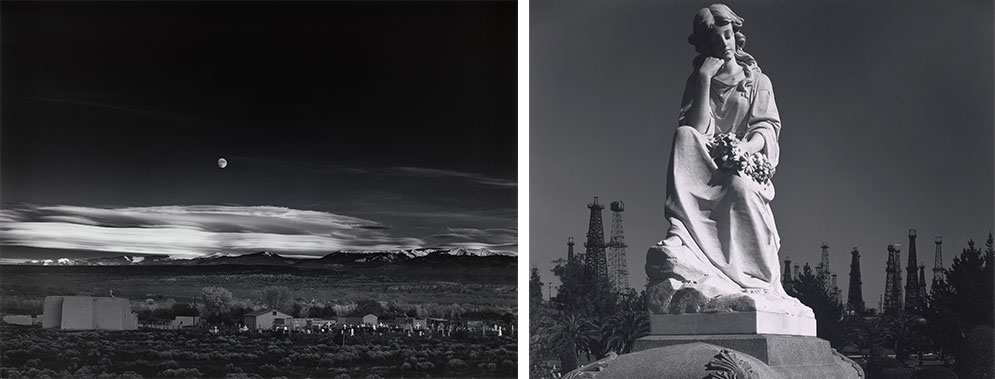 two artworks by Ansel Adams