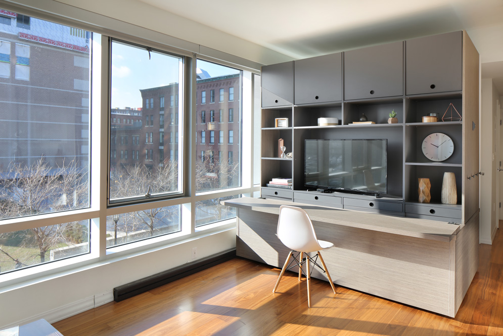 Interior of a Boston apartment