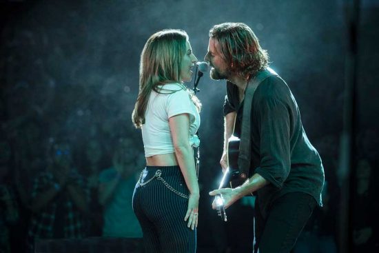 A screenshot from the movie A Star is Born