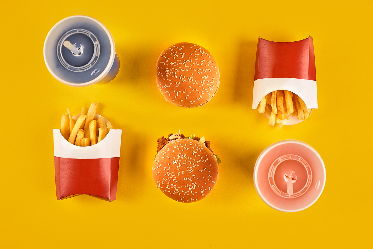 fast food visual