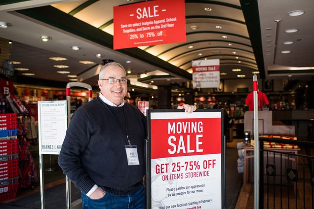 Barnes & Noble at BU is having a major sale