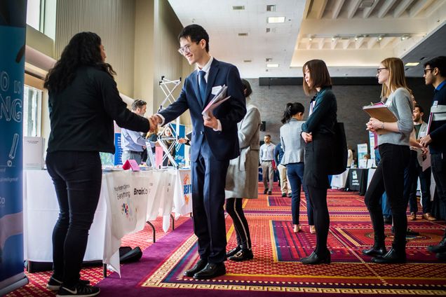 Career fair at the GSU