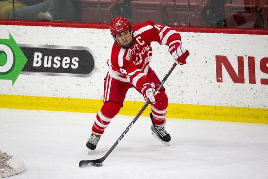 Bobo Carpenter on the ice
