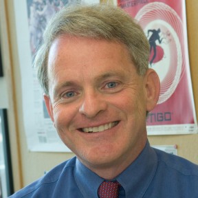Portrait of Boston University professor Tom Whalen