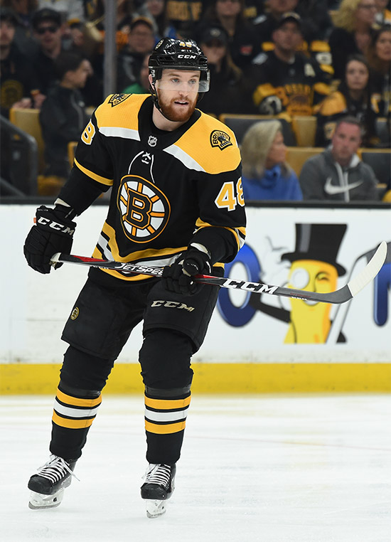 Matt Grzelcyk urges the Bruins to bring back the “Pooh Bear