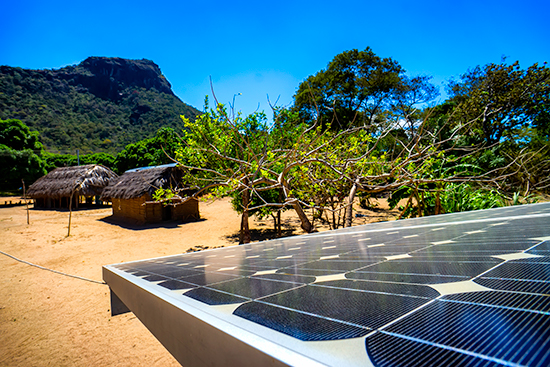 Solar panels in Venezuela