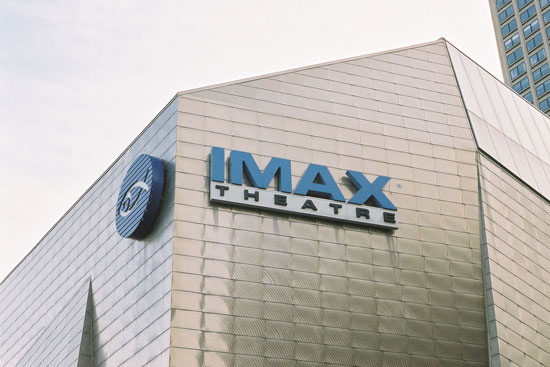 The New England Aquarium IMAX theatre