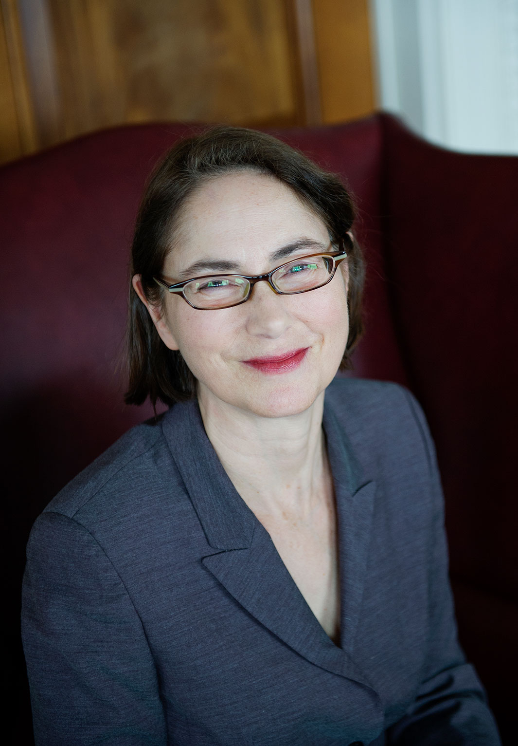 Office portrait of Karen Engelbourg, Senior Vice President for Development & Alumni Relations at Boston University