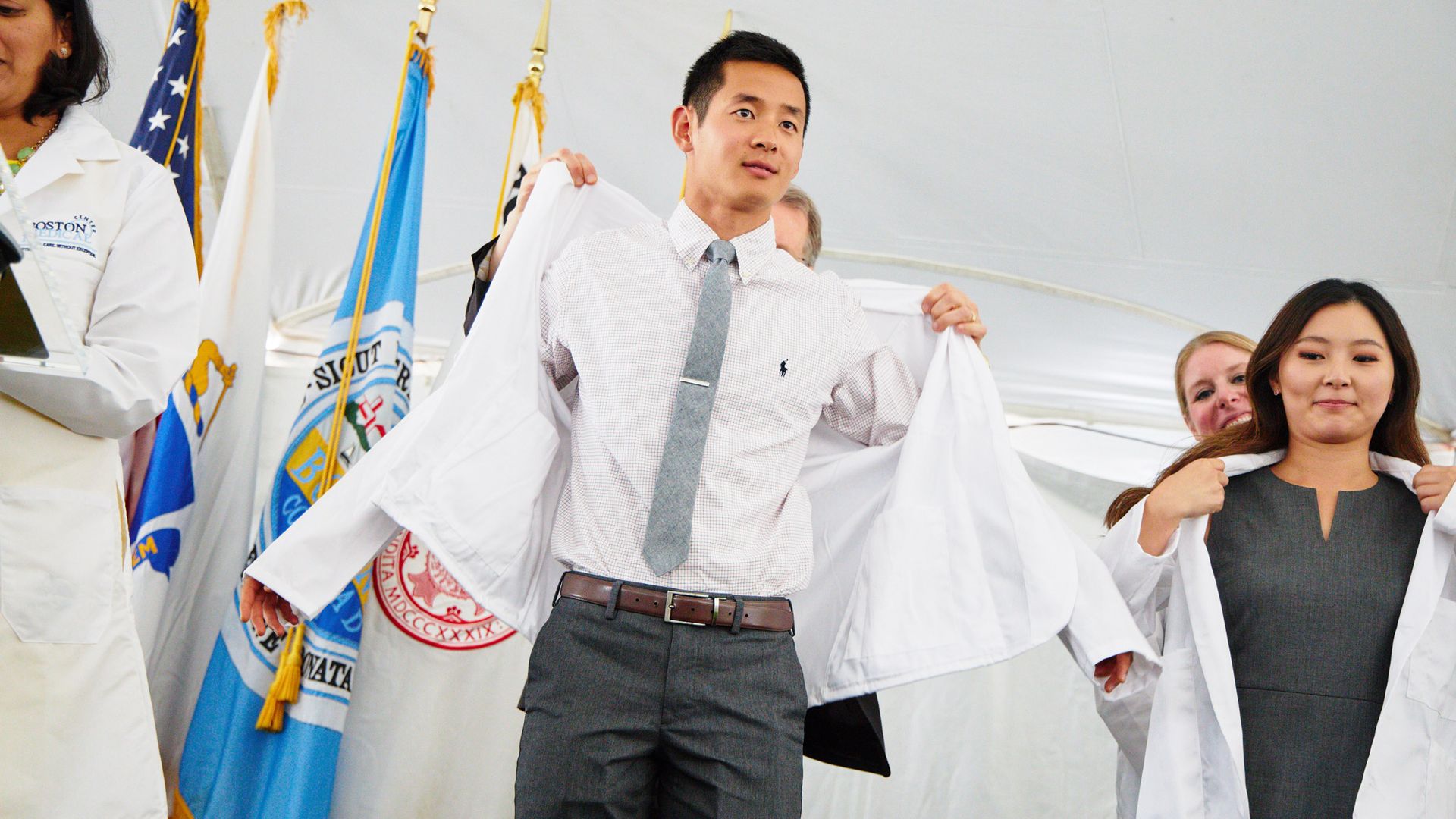 What My White Coat Means to Me BU Today Boston University