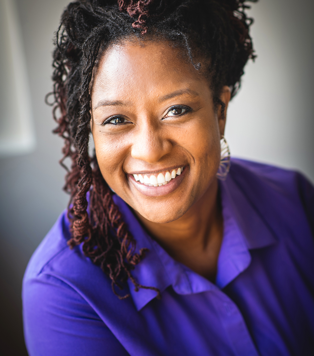 Portrait of Wynter Duncanson, biomedical engineer and assistant dean of outreach and diversity at Boston University