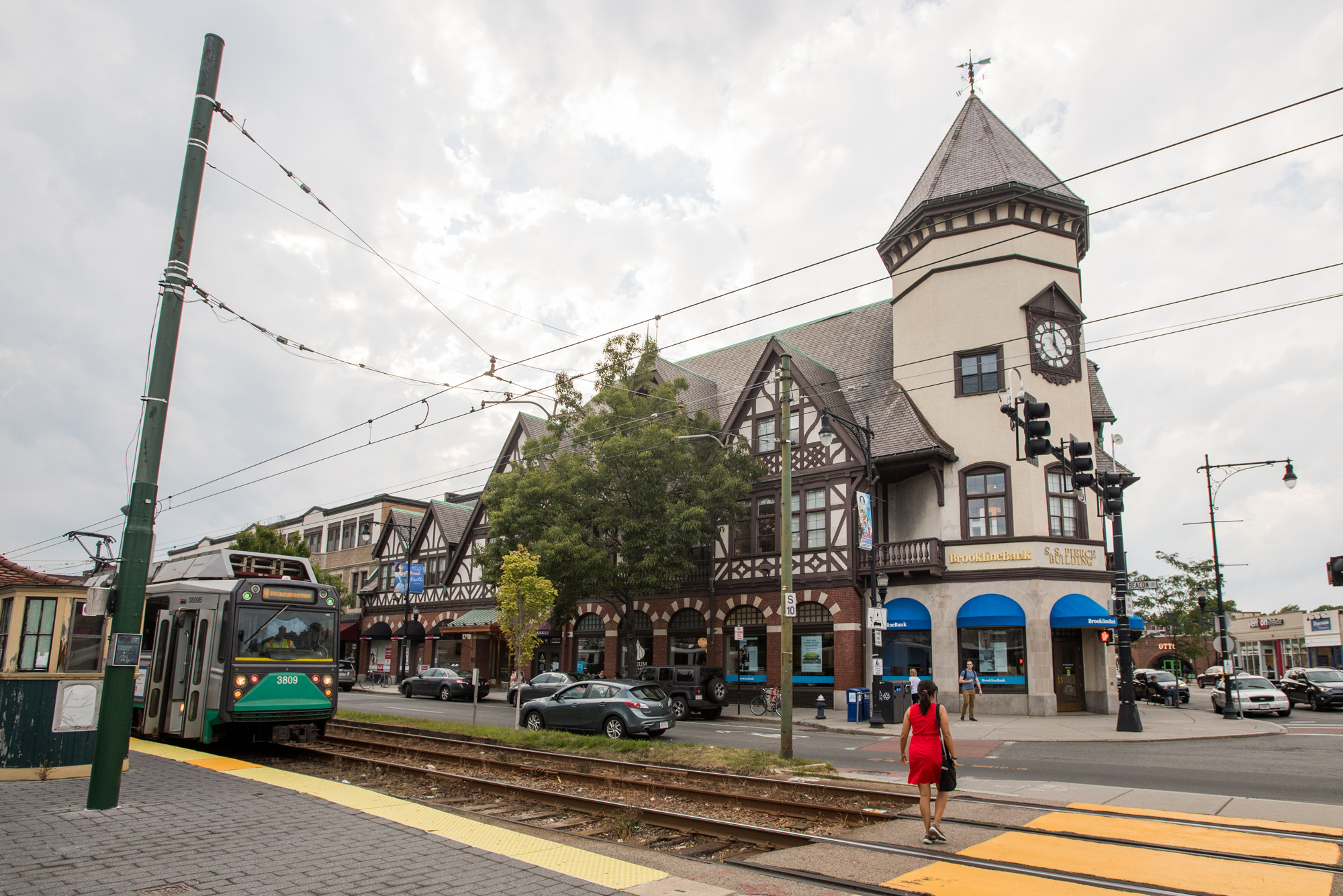 The corner in Coolidge Corner