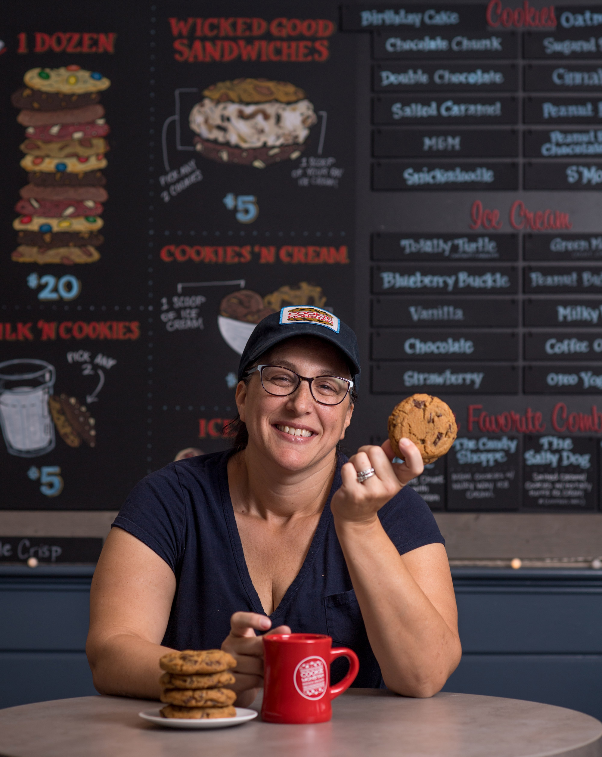 Melissa Gale poses for a portrait in her brick and mortar location