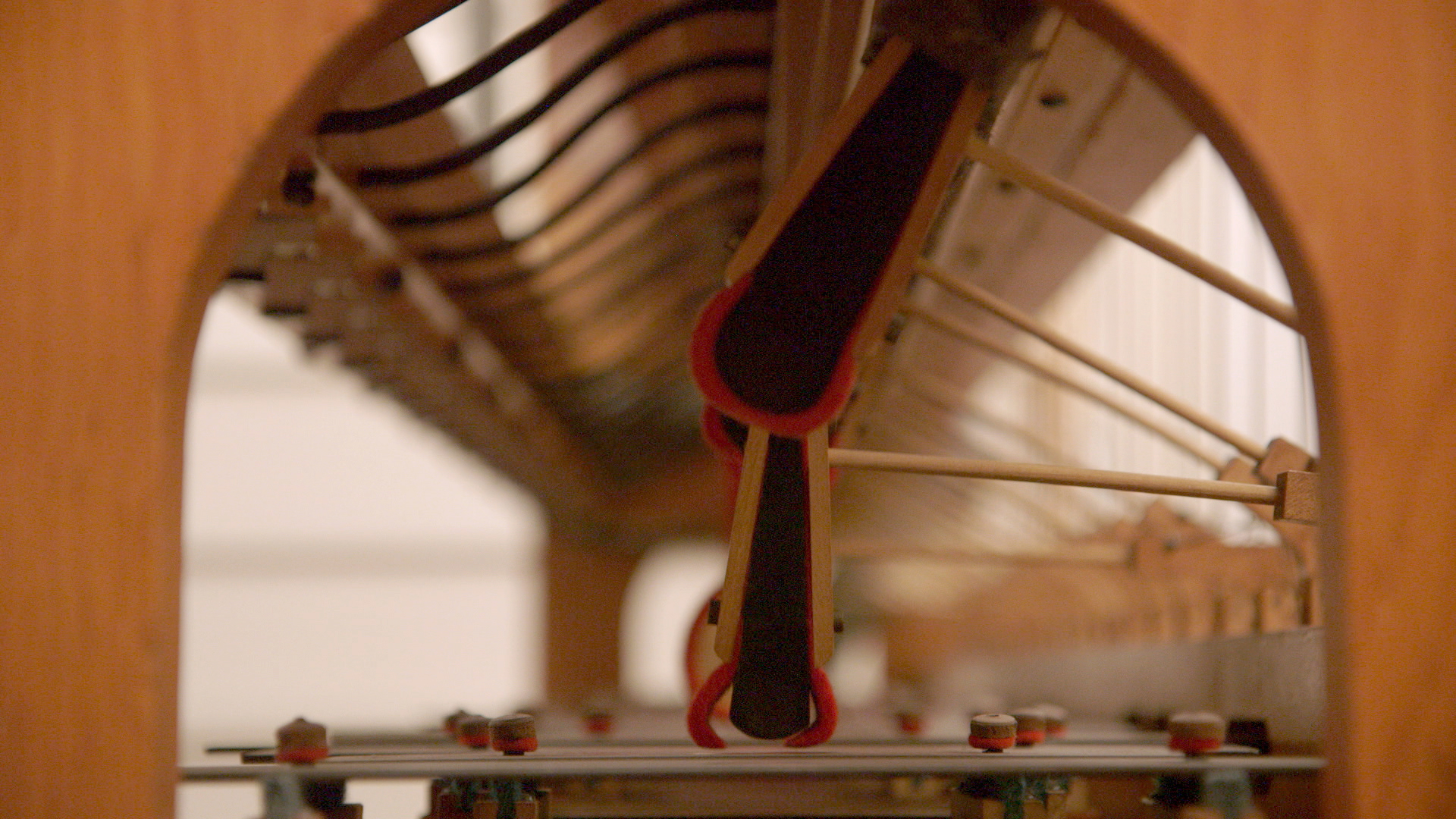 Inside the symphonic organ in the GSU