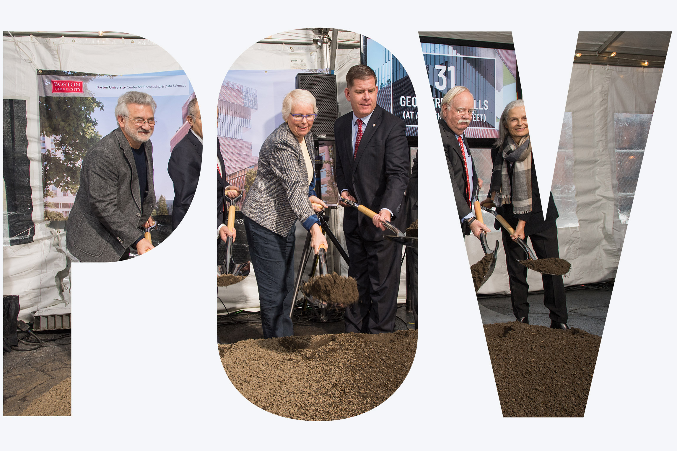 Boston University Center for Computing & Data Sciences Groundbreaking