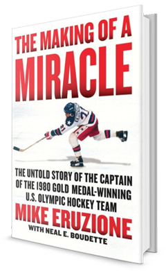 Boston University Alumni Association on X: 36 years ago today, Mike  Eruzione (SED'77) scoring the game-winning goal in the legendary  #MiracleOnIce game.  / X