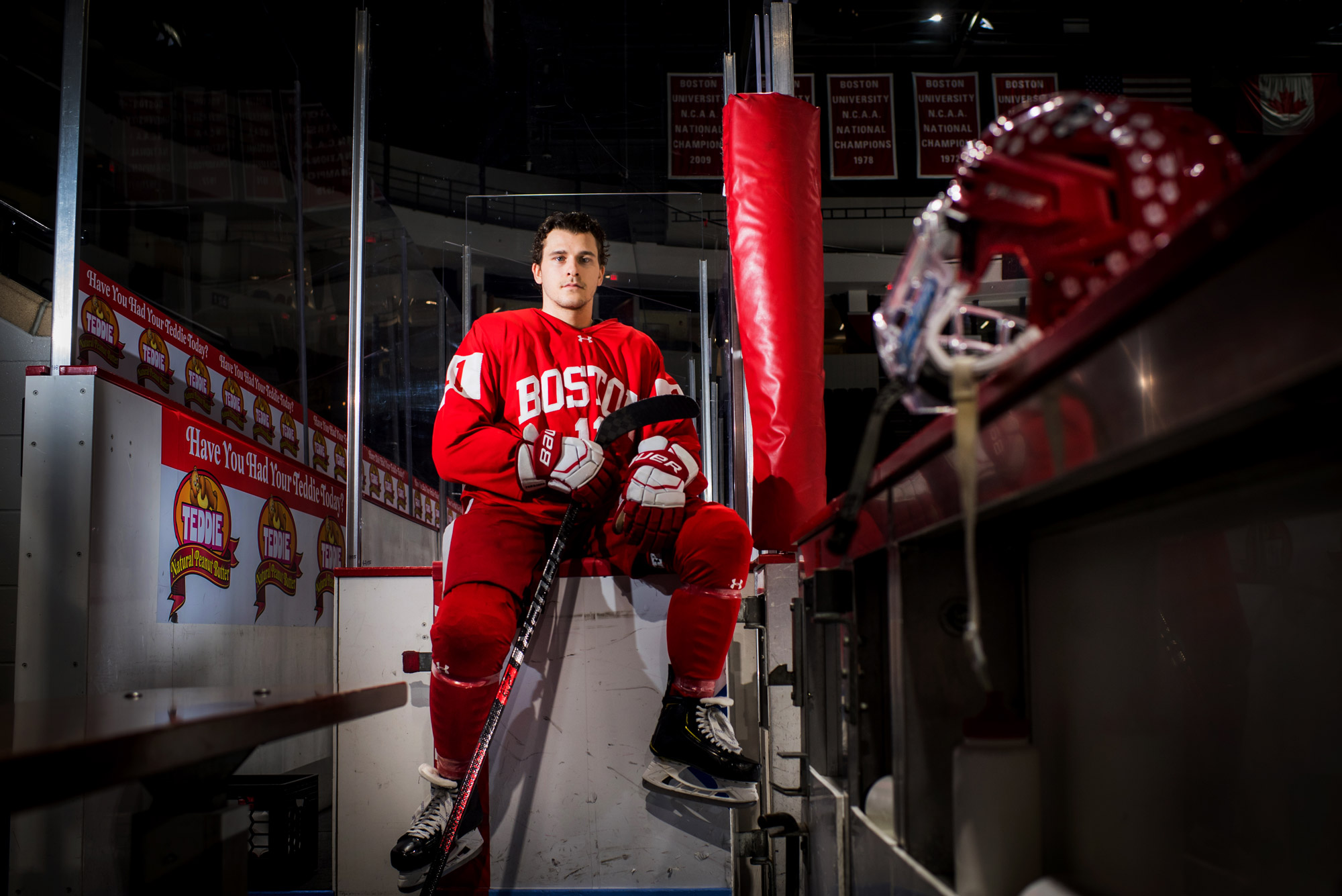 Terrier Mens Ice Hockey Captain Patrick Curry a Study in Diligence and Drive BU Today Boston University pic pic