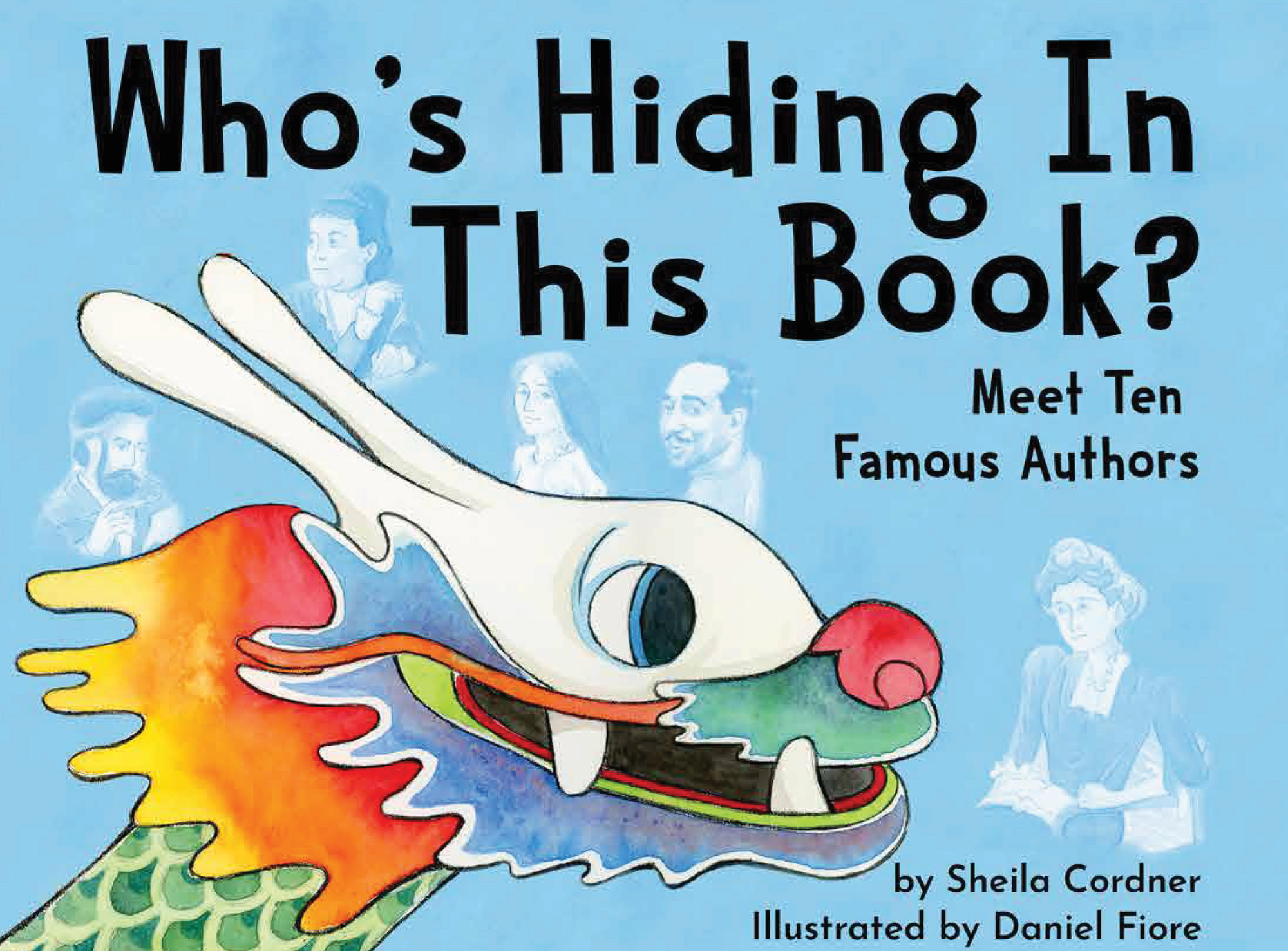 The cover of Sheila's Cordner's book "Who’s Hiding in This Book?"