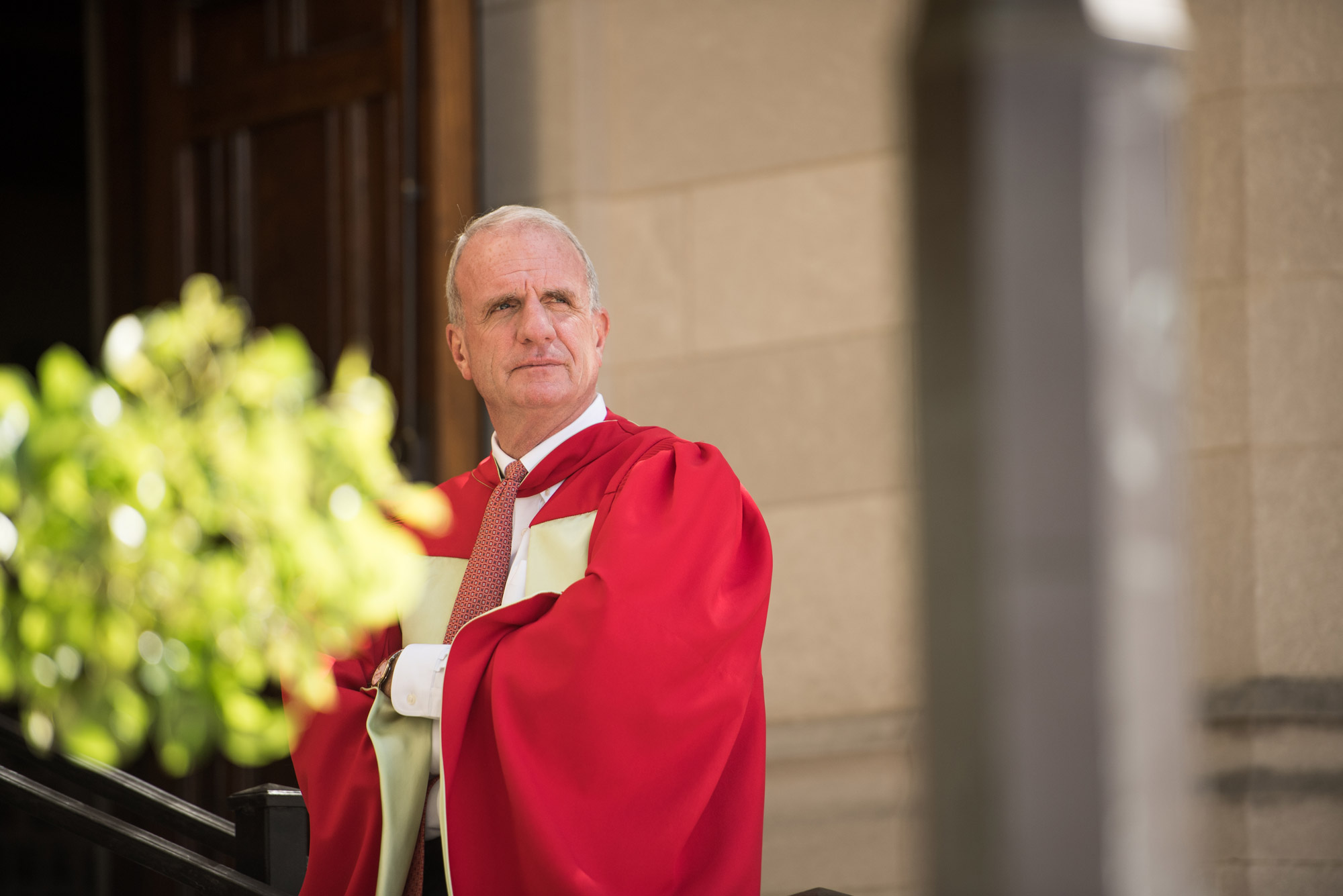 Portrait of Dean of Marsh Chapel, Reverend Dr. Robert Allan Hill