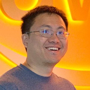 A portrait of Meng Wang