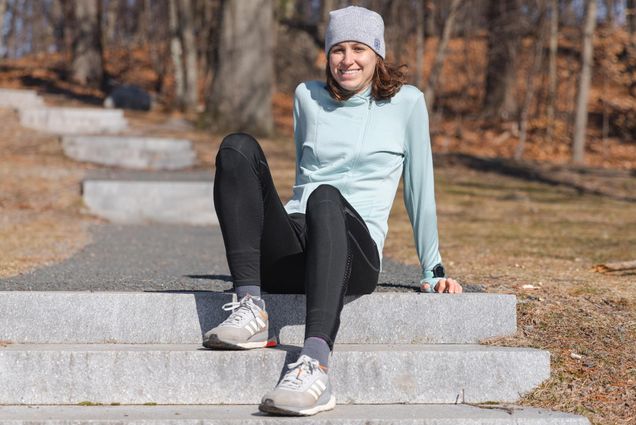 A photo of Professional Runner Katie Kellner (SPH’19)