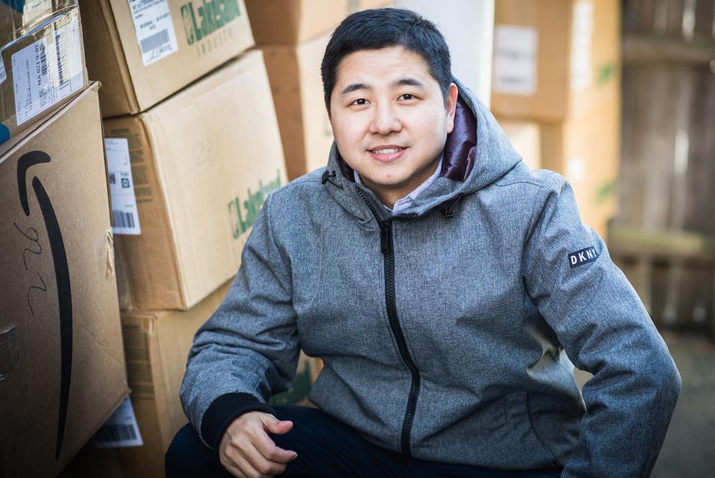 A photo of Shishong Chen, a law student from China